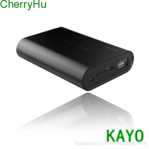 5000/6000/6600/7800mAh High capacity power bank for smart phones